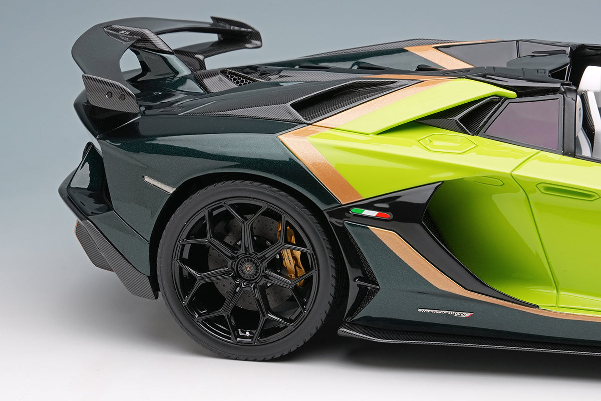 Makeup Co Ltd. 1:18 Lamborghini Aventador SVJ Roadster 2020 Ad Personam 2 tone paint