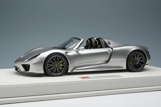 Makeup Co Ltd. 1:18 Porsche 918 Spyder 2011 (Silver)