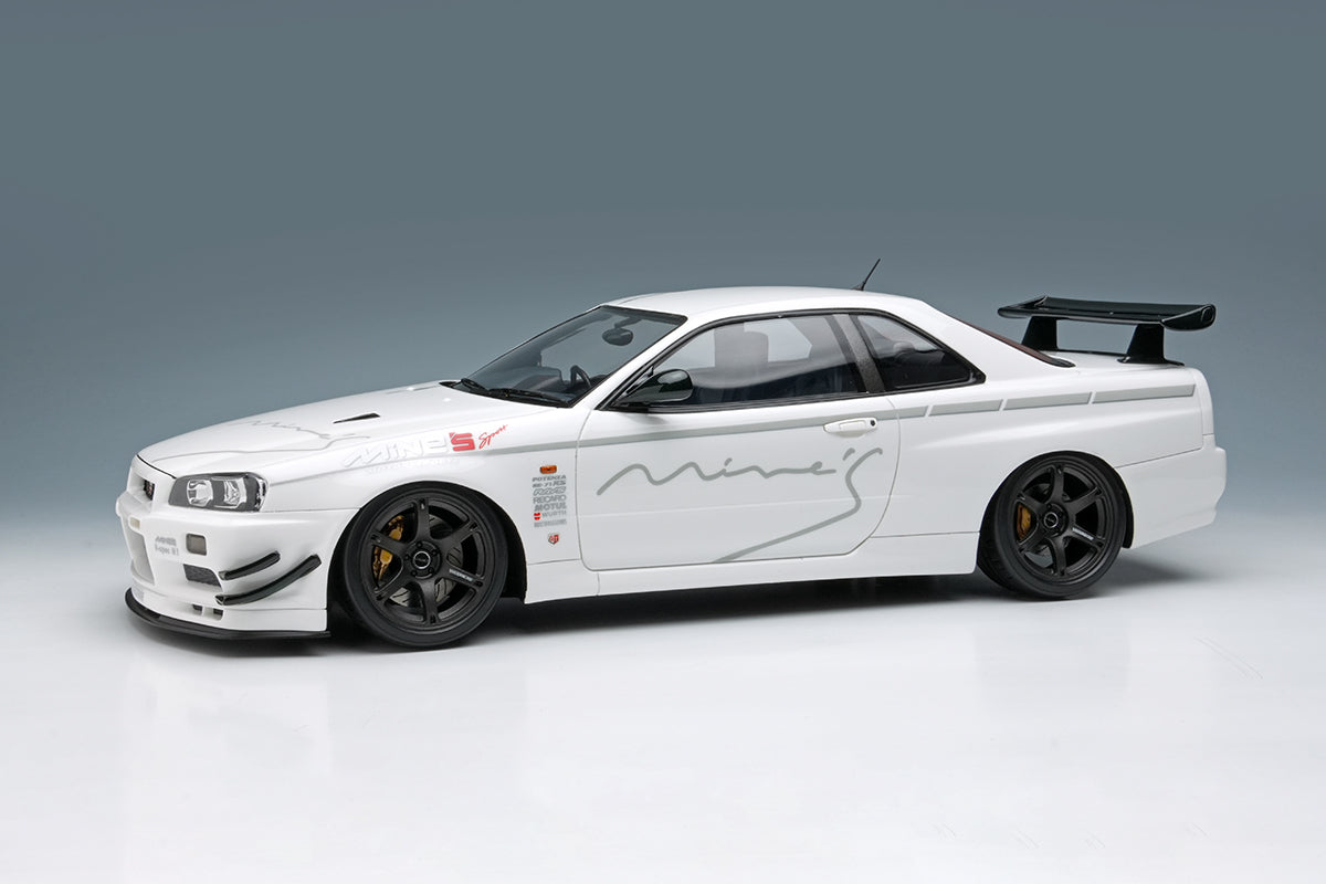 Makeup Co Ltd. 1:18 Mine's Skyline GT-R (BNR34) V-spec N1 Tokyo Auto Salon 2024