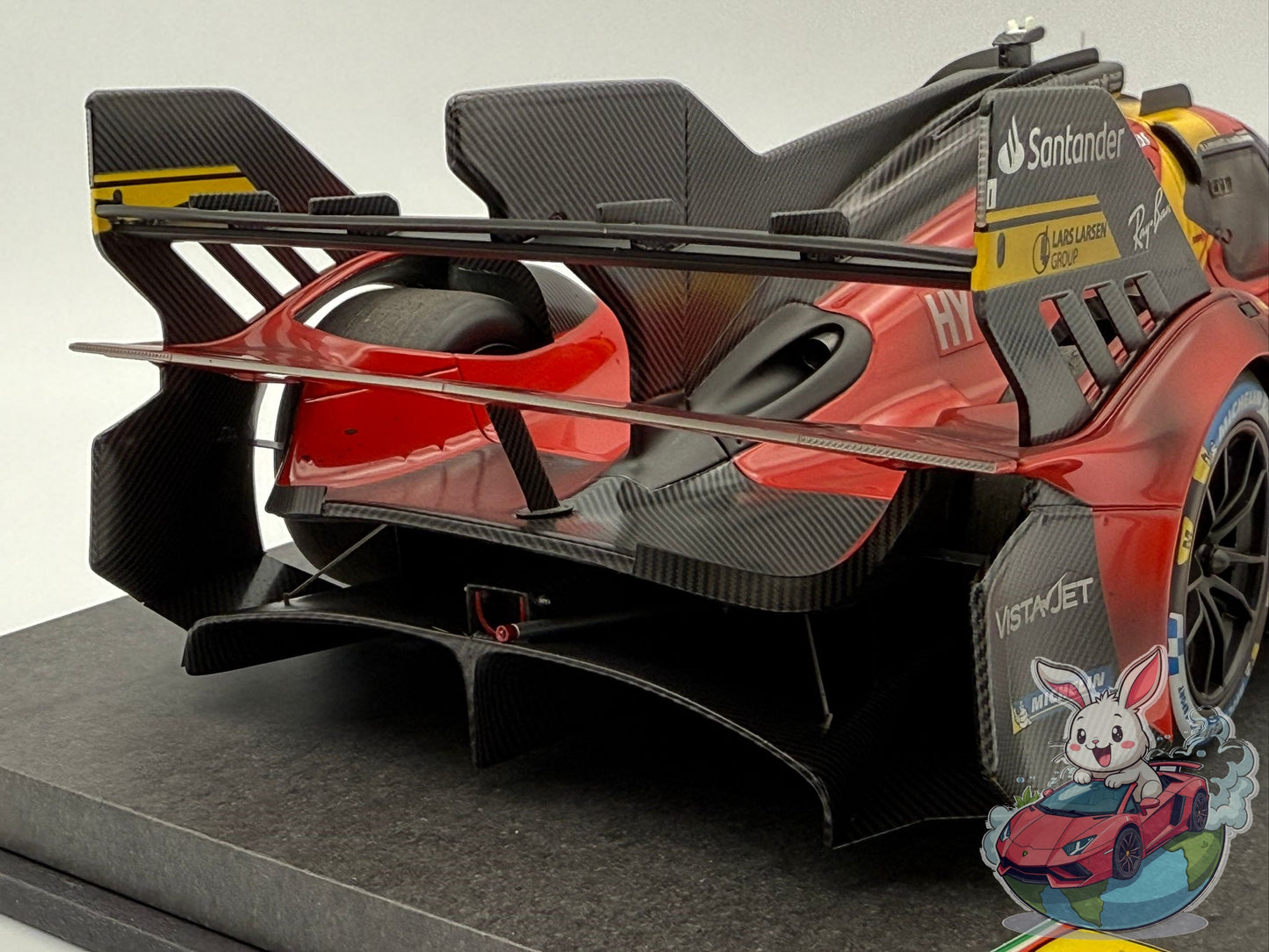 BBR 1:18 Ferrari 499P Winner Le Mans 2023 'End of Race'