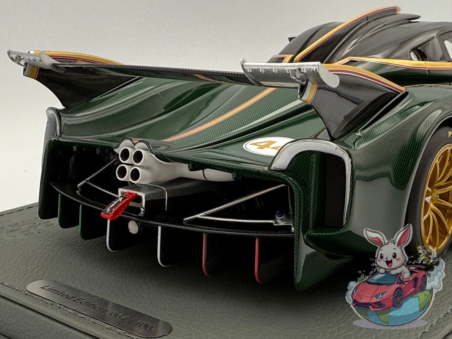 BBR 1:18 Pagani Huayra R (Verde Smeraldo)