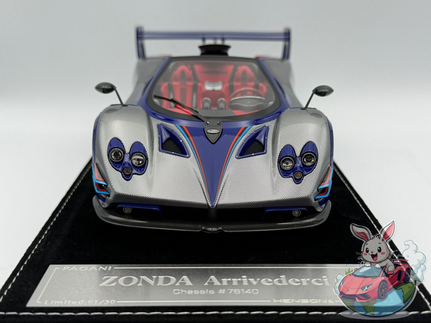 HH Model 1:18 Pagani Zonda 760 Roadster Arrivedieci