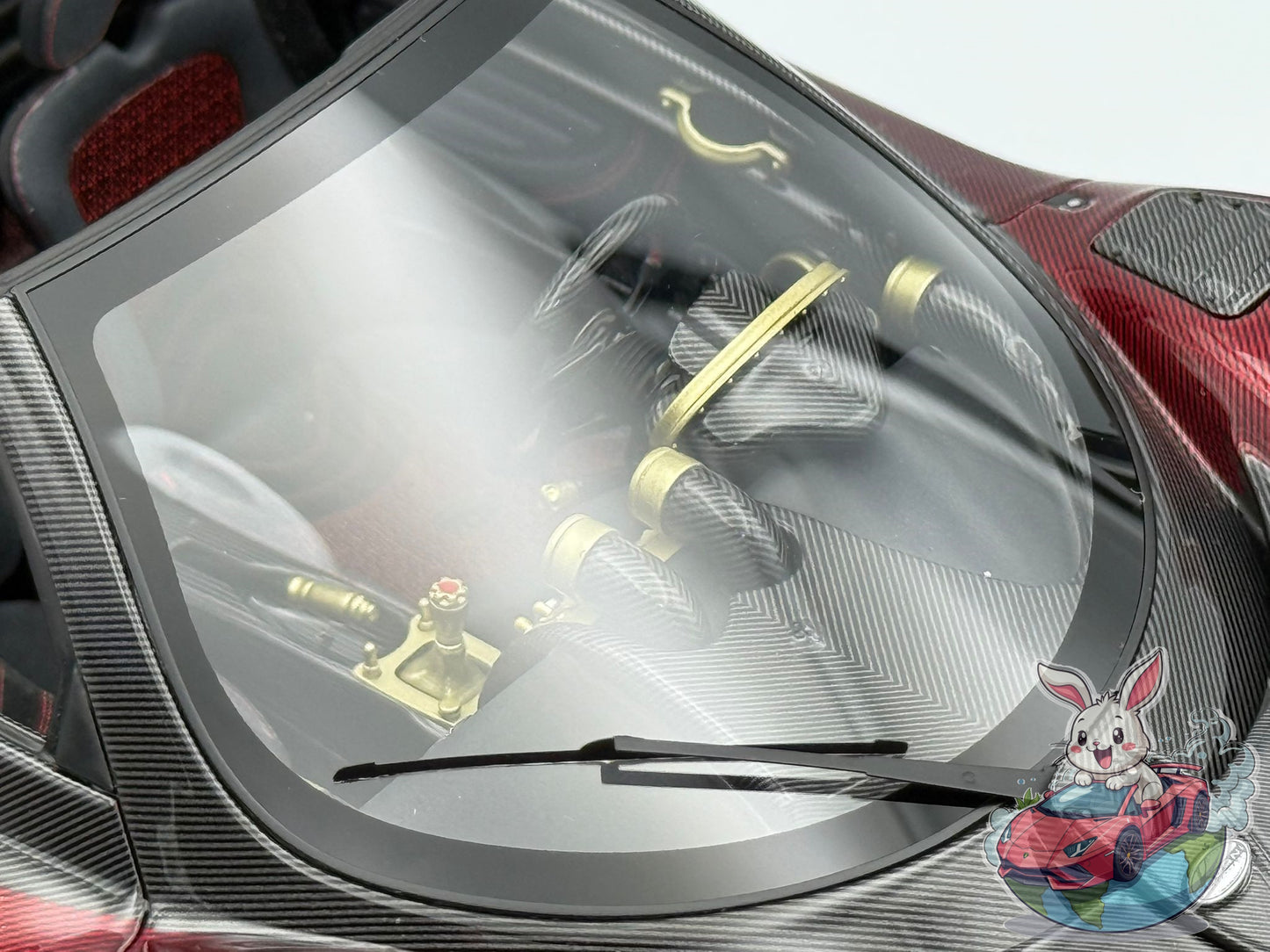 HH Model 1:18 Pagani Zonda MY Roadster (Red)