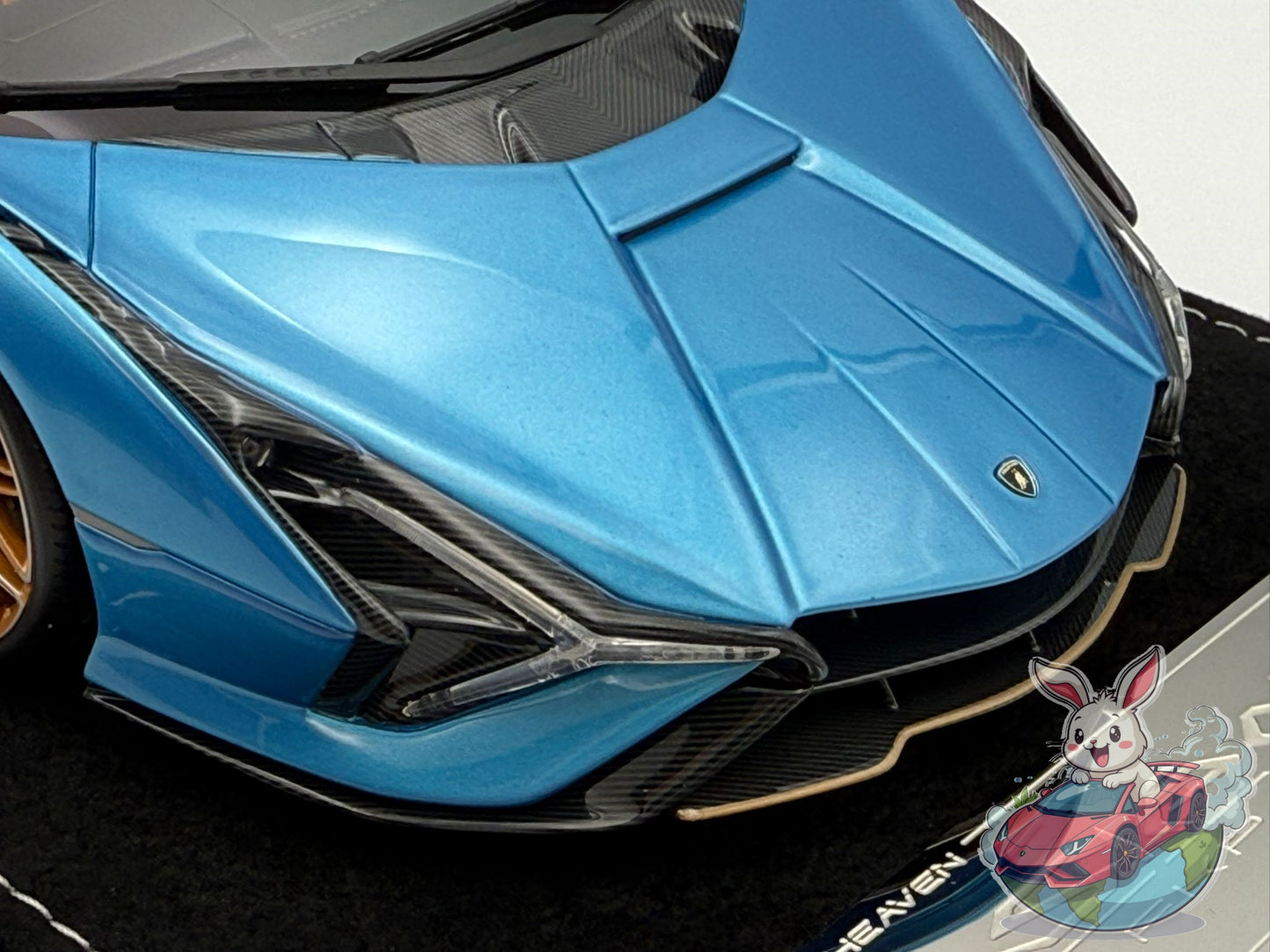HH Model 1:18 Lamborghini Sian FKP37 (Blue Uranus)