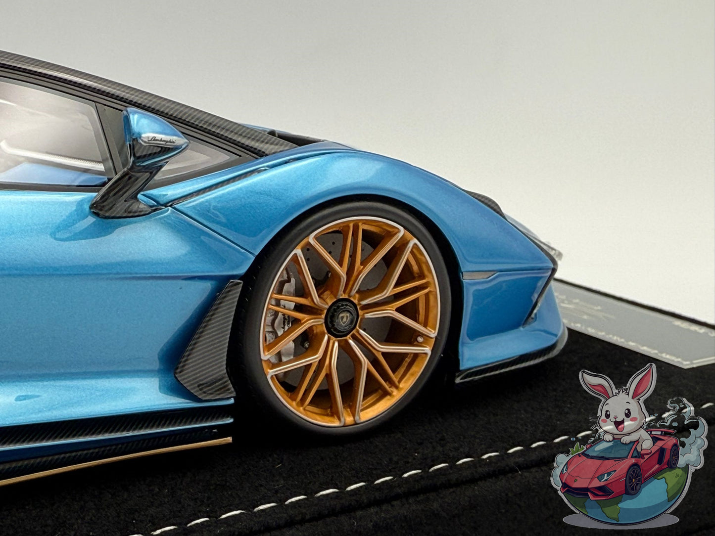 HH Model 1:18 Lamborghini Sian FKP37 (Blue Uranus)