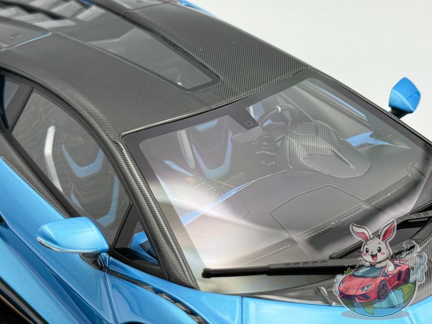 HH Model 1:18 Lamborghini Sian FKP37 (Blue Uranus)