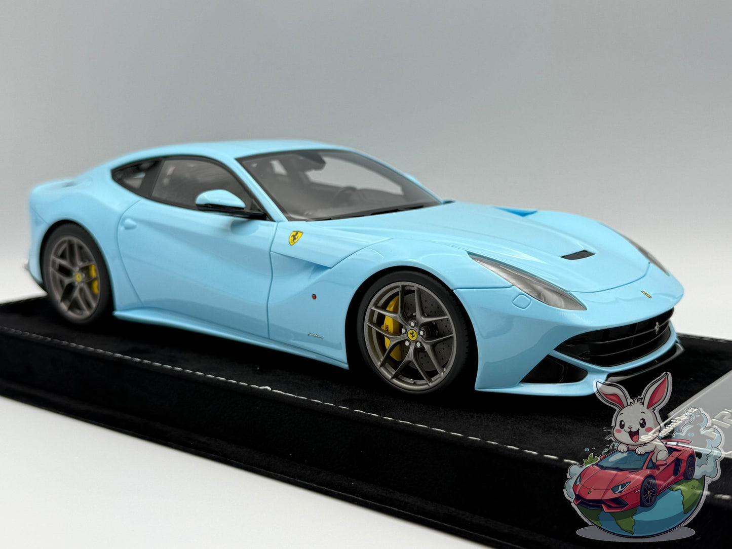HH Model 1:18 Ferrari F12 Berlinetta (Azzurro La Plata)