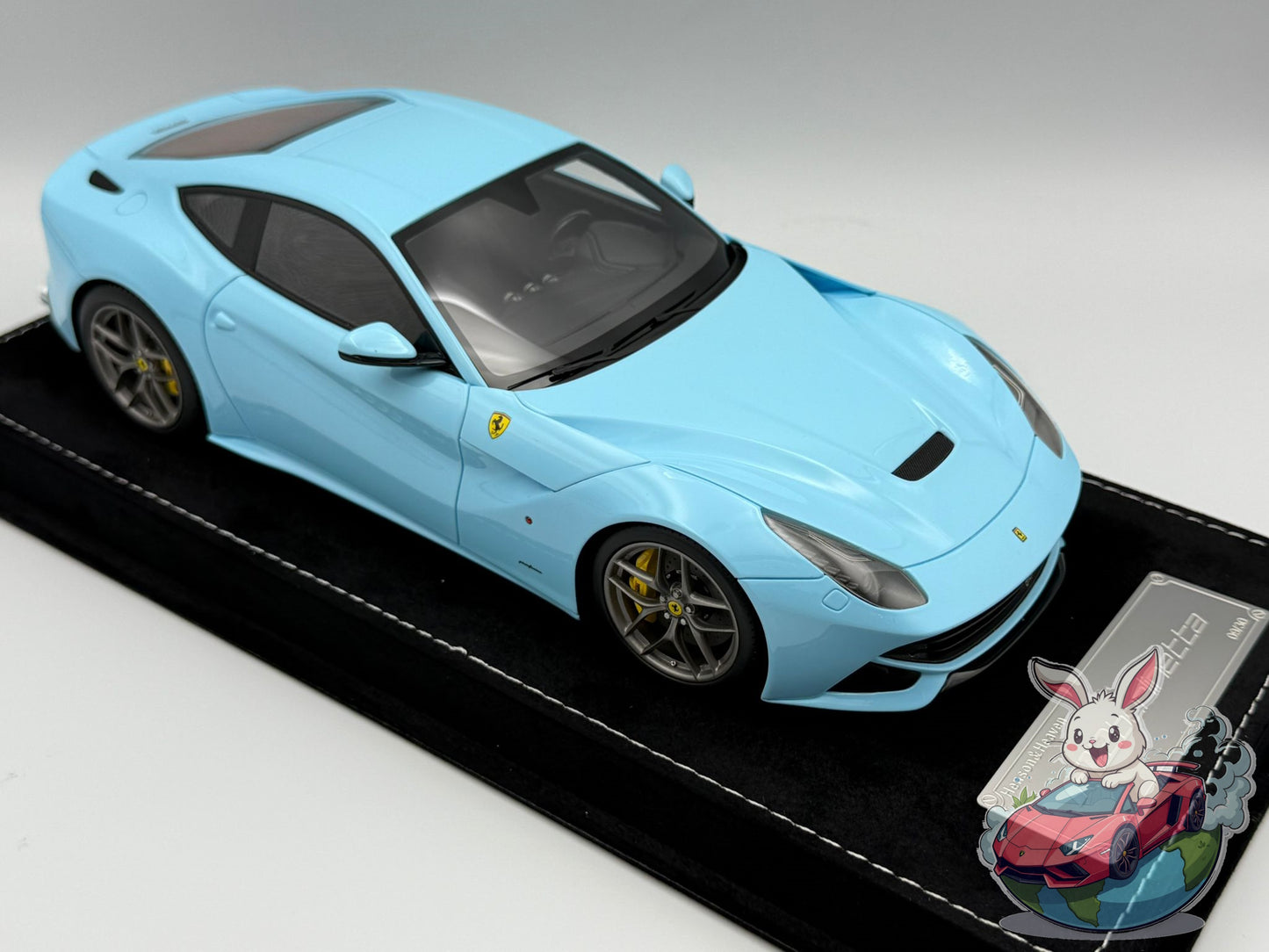 HH Model 1:18 Ferrari F12 Berlinetta (Azzurro La Plata)