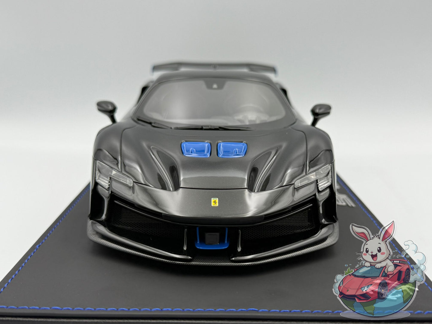 BBR 1:18 Ferrari SF90XX Stradale (New Black Daytona)