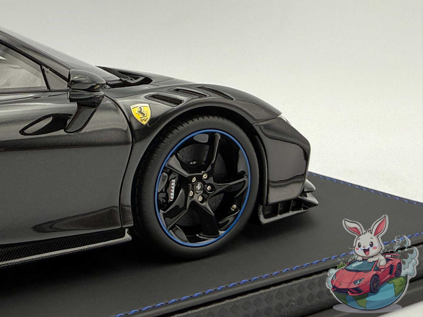 BBR 1:18 Ferrari SF90XX Stradale (New Black Daytona)