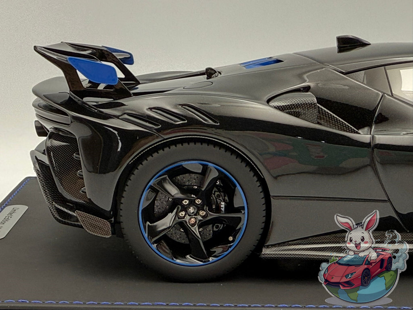 BBR 1:18 Ferrari SF90XX Stradale (New Black Daytona)