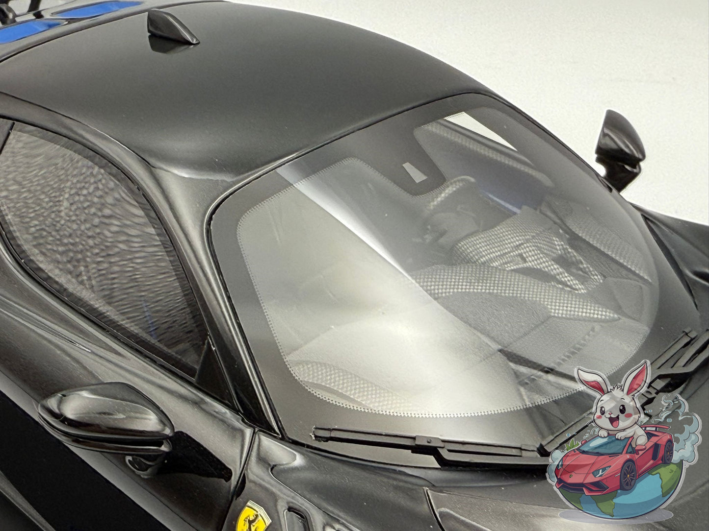 BBR 1:18 Ferrari SF90XX Stradale (New Black Daytona)