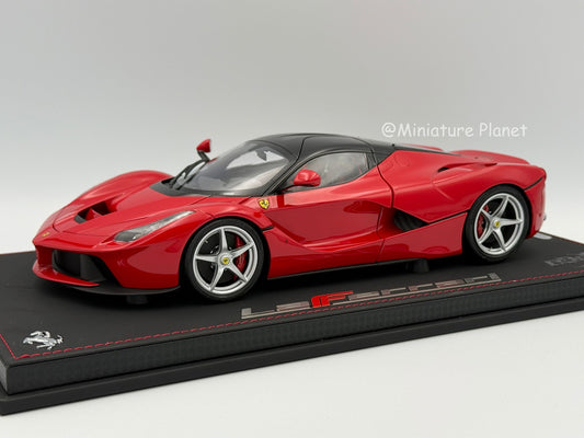 BBR 1:18 Ferrari Laferrari 'OPEN/CLOSE' Rosso Corsa 322