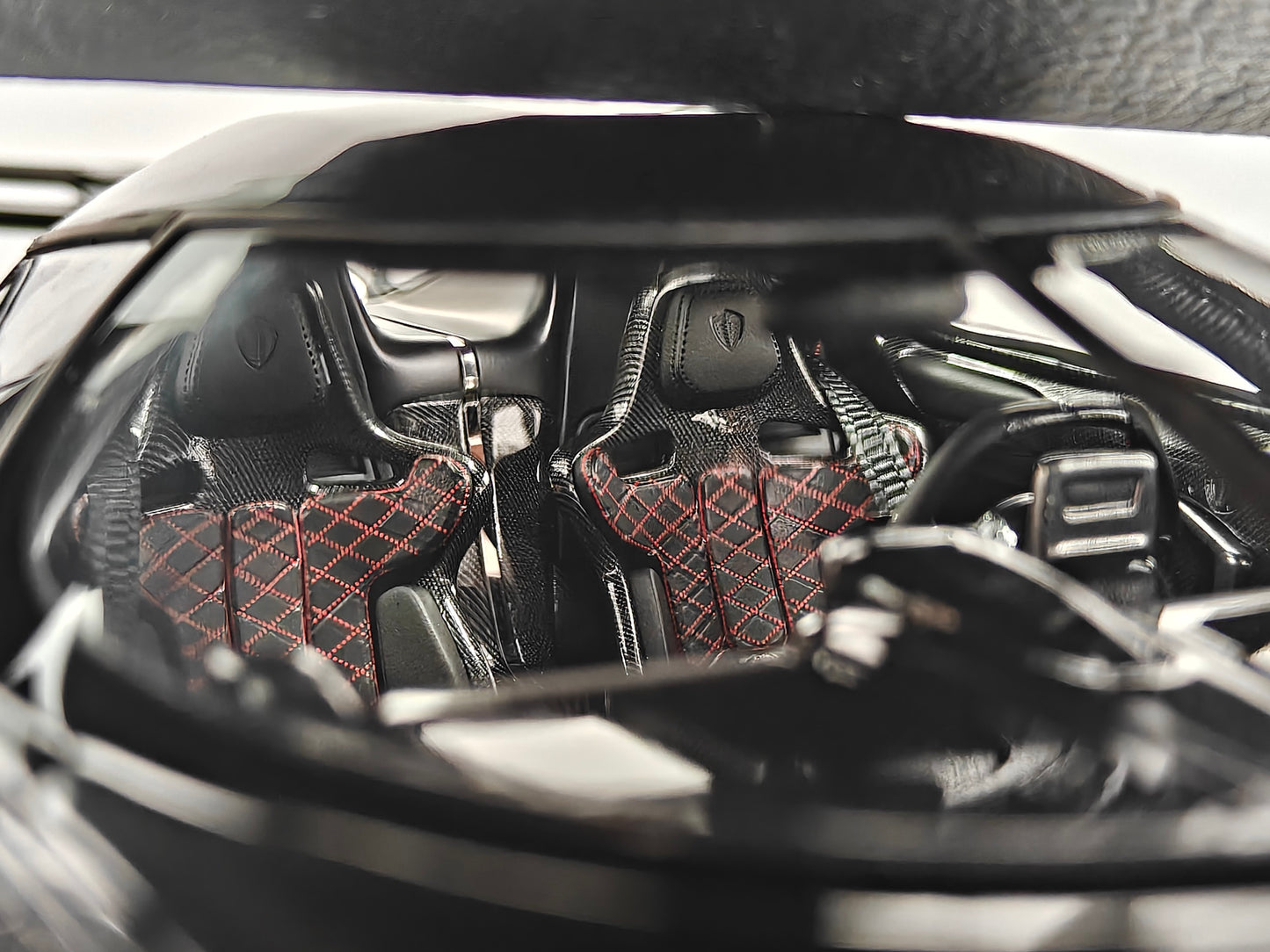 Frontiart 1:18 Koenigsegg Jesko (Clear Carbon Fiber)