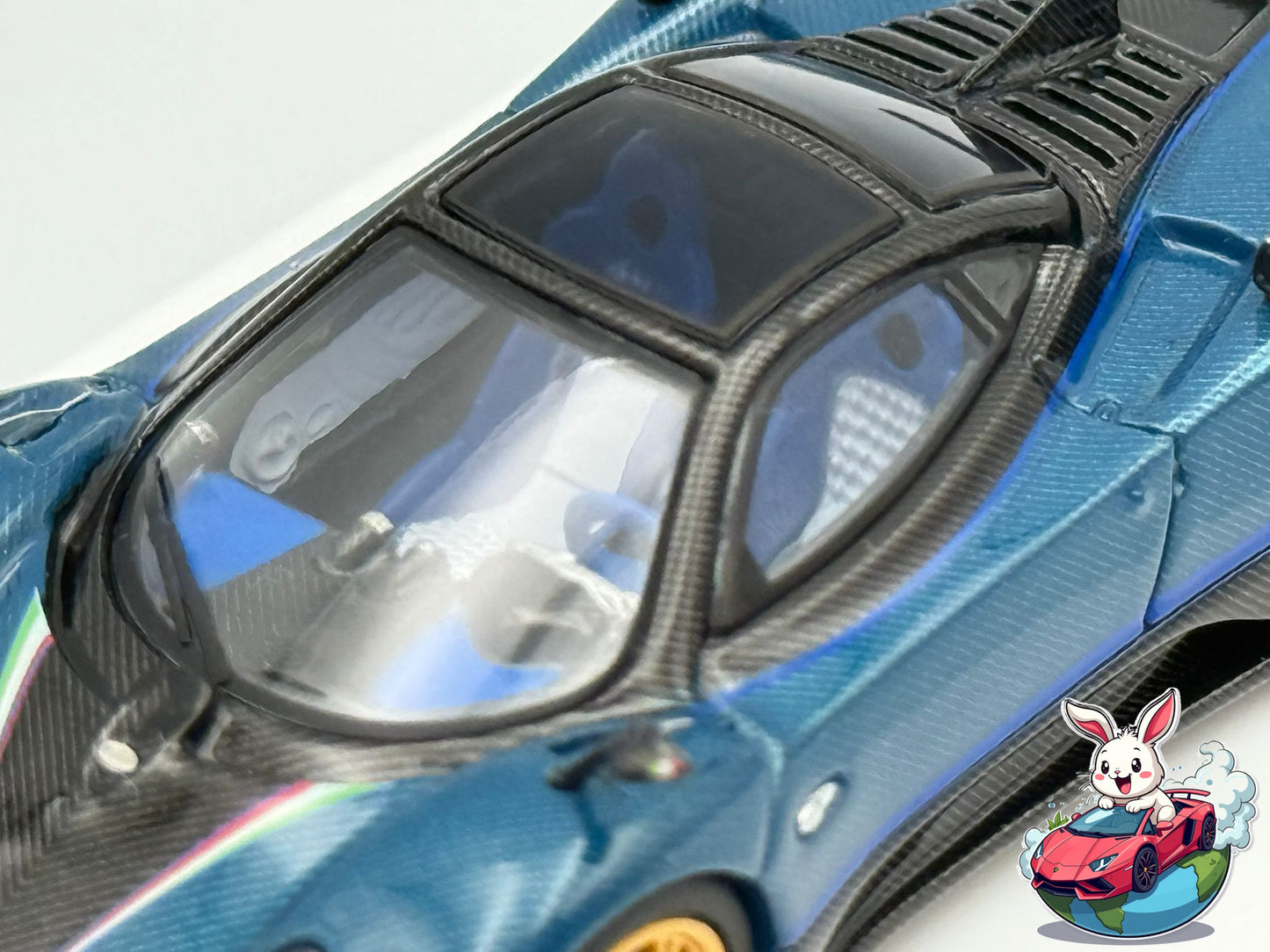 Henson & Heaven 1:64 Pagani Zonda Tricolore (Blue Carbon)