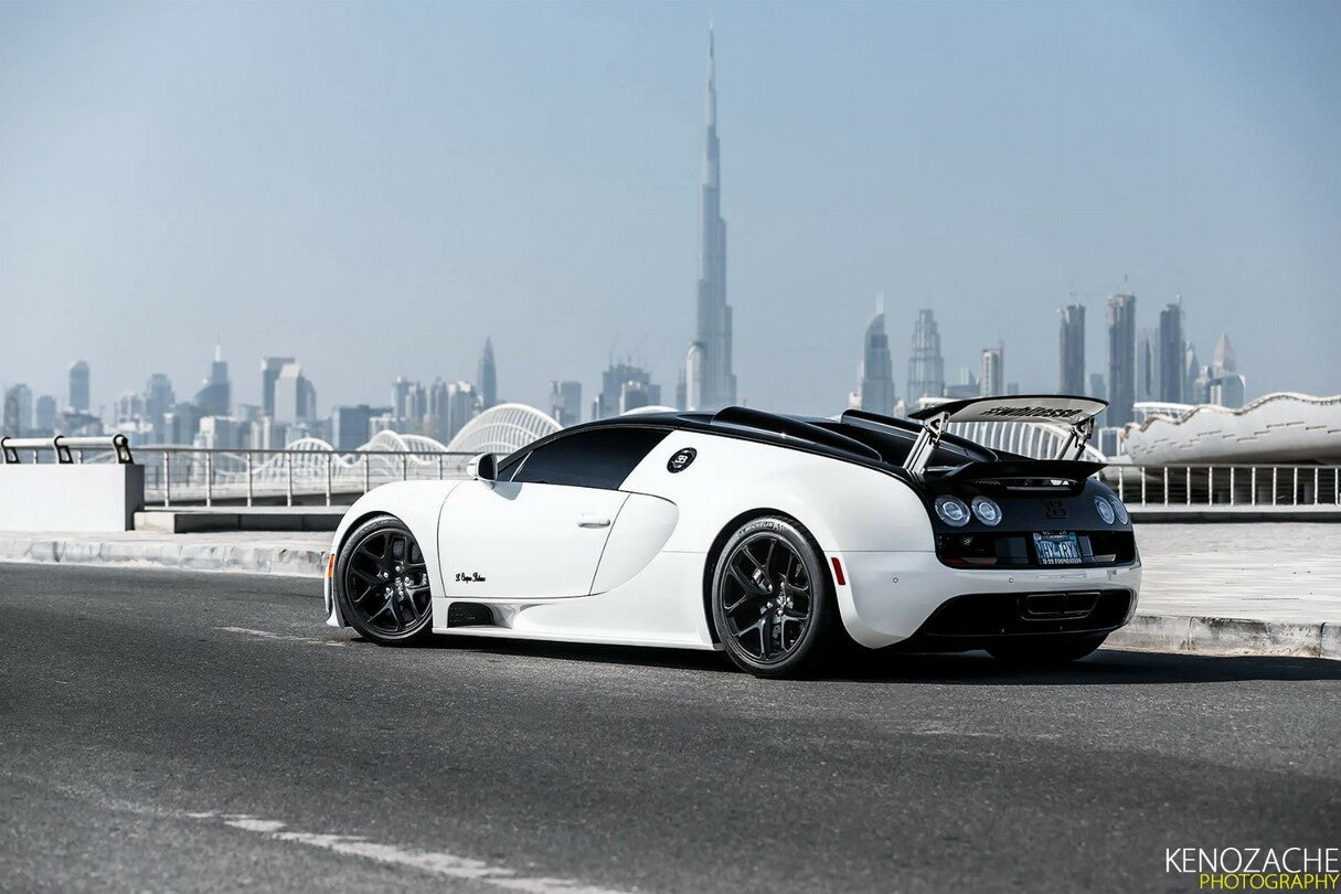 PREORDER HH Model x Miniature Planet 1:18 Bugatti Veyron Vitesse L'Orque Blanc 1 of 1'