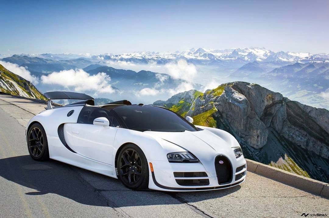 PREORDER HH Model x Miniature Planet 1:18 Bugatti Veyron Vitesse L'Orque Blanc 1 of 1'