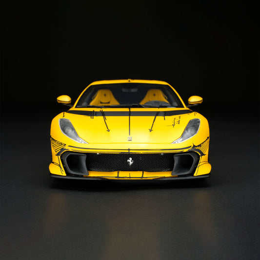 Amalgam 1:18 Ferrari 812 Competizione 'Sketch'