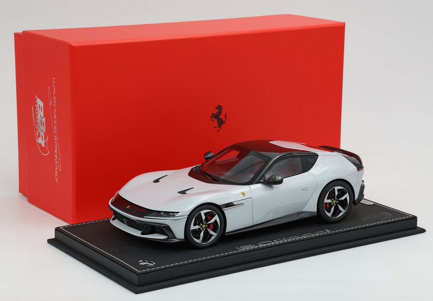 PREORDER BBR 1:18 Ferrari 12Cilindri Coupe (Arctic White)