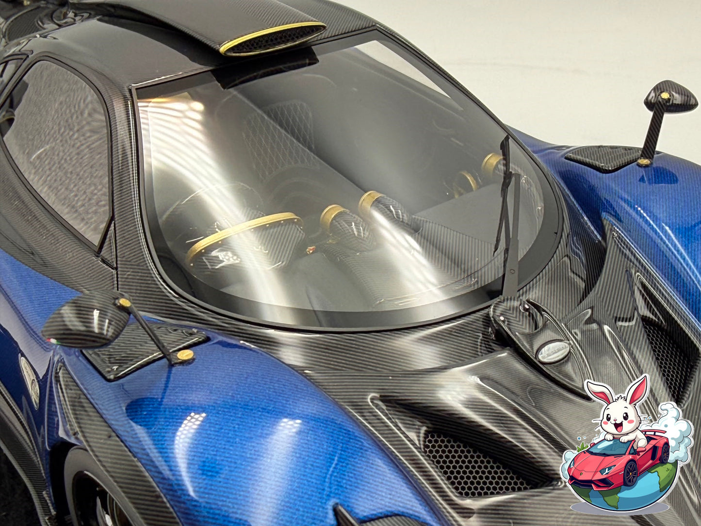Henson & Heaven 1:18 Pagani Zonda MY (Blue)