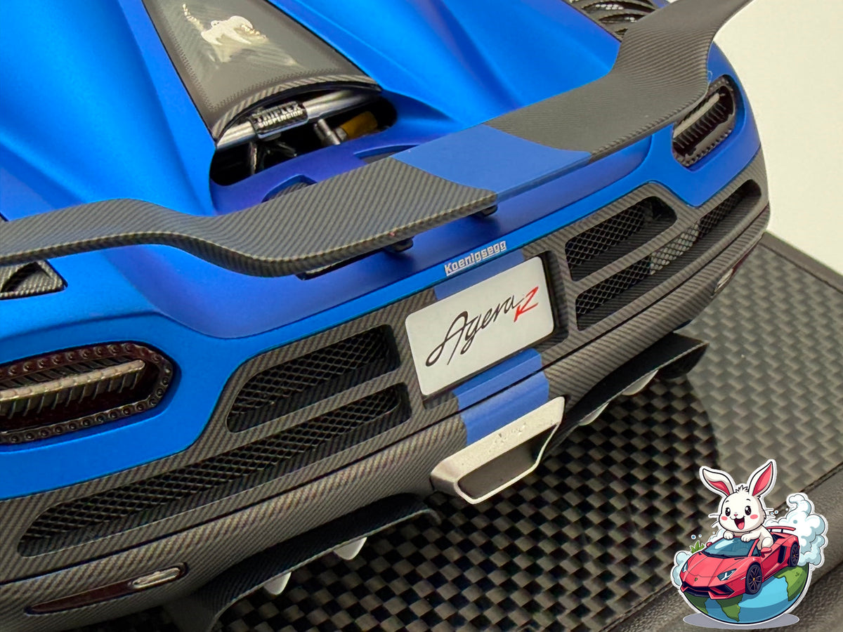 VMB 1:18 Koenigsegg Agera R (Matte Imperial Blue)