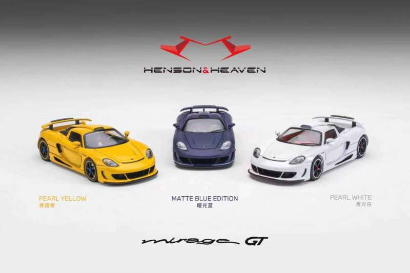 PREORDER Henson & Heaven 1:64 Gemballa Mirage GT