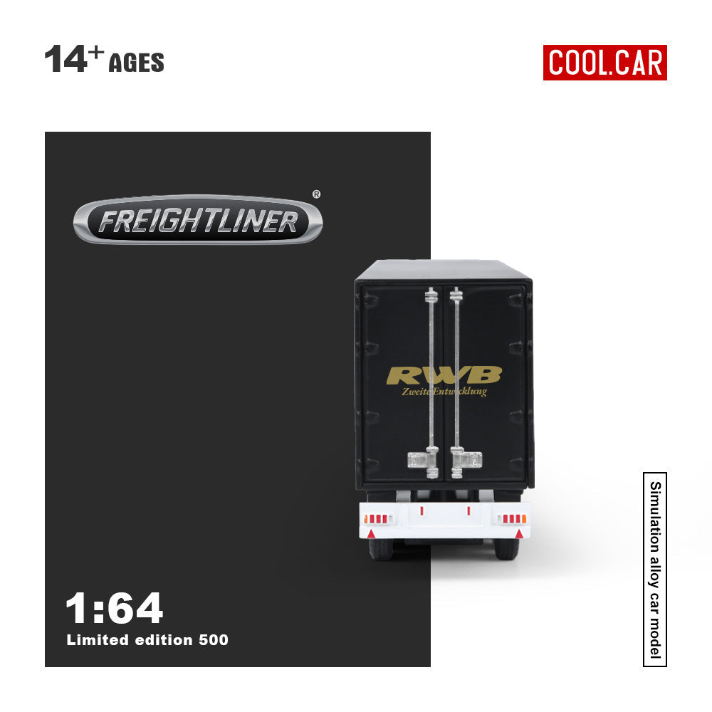 Cool Car 1:64 Mercedes-Benz Actros Container Truck RWB Specialized Vehicle