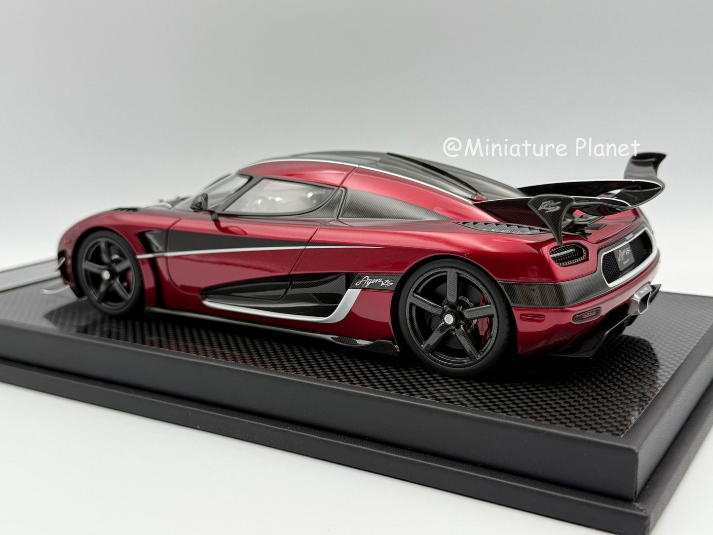 VMB Models 1:18 Koenigsegg Agera RS (Burgundy Red)