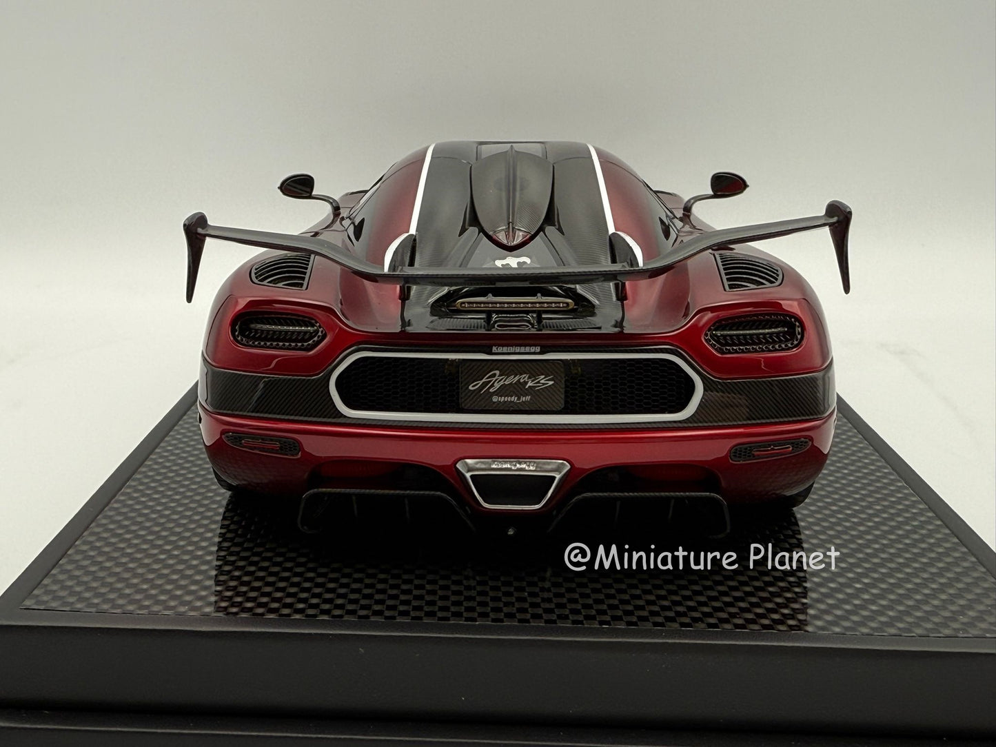 VMB Models 1:18 Koenigsegg Agera RS (Burgundy Red)