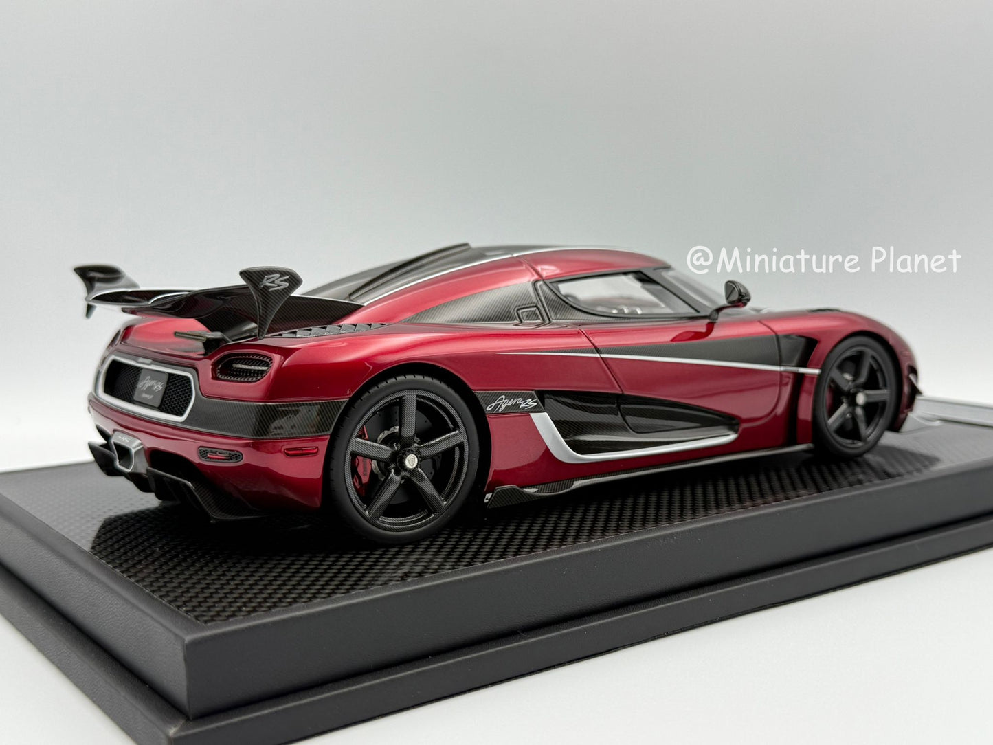 VMB Models 1:18 Koenigsegg Agera RS (Burgundy Red)