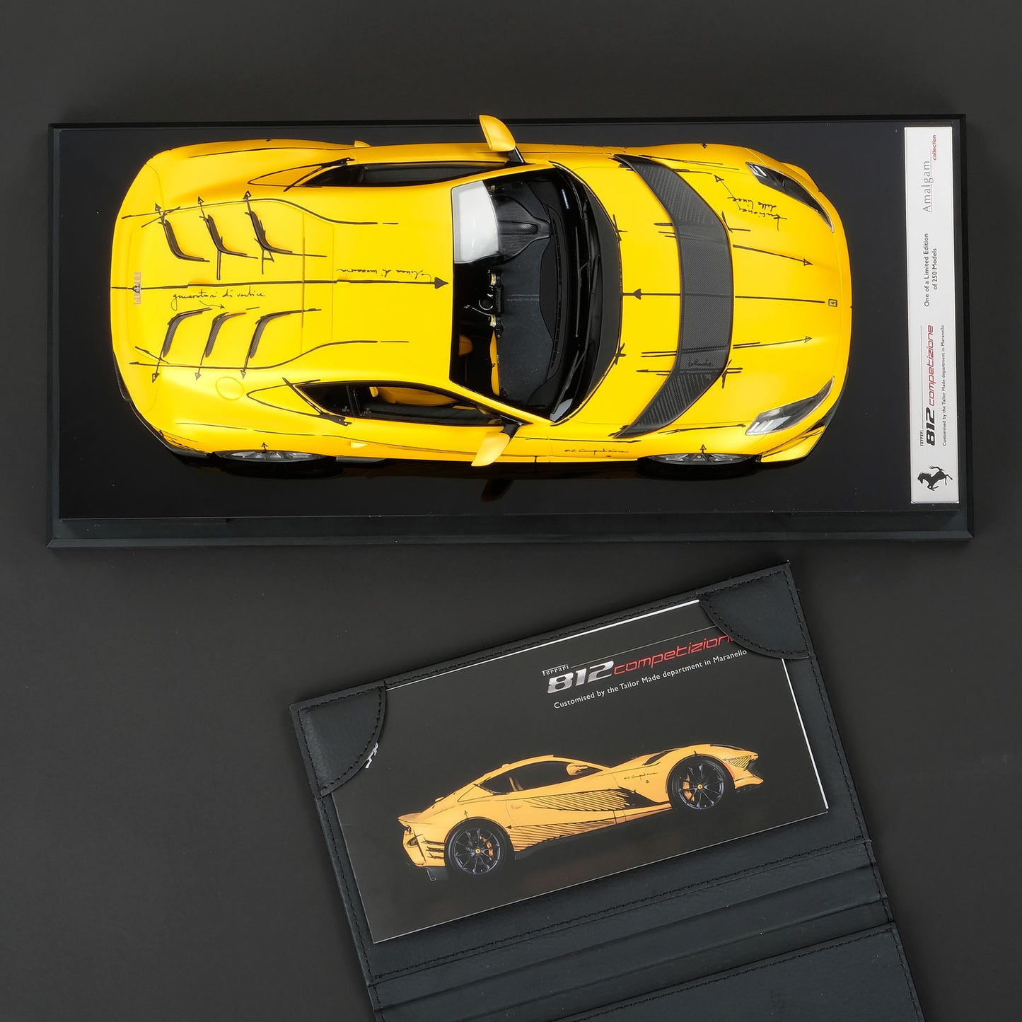 Amalgam 1:18 Ferrari 812 Competizione 'Sketch'