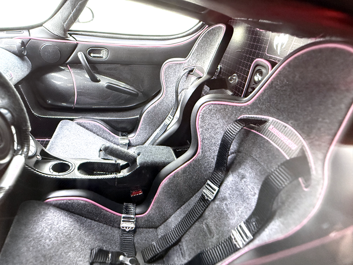 Frontiart 1:8 Koenigsegg One:1 JC (Carbon/Pink)