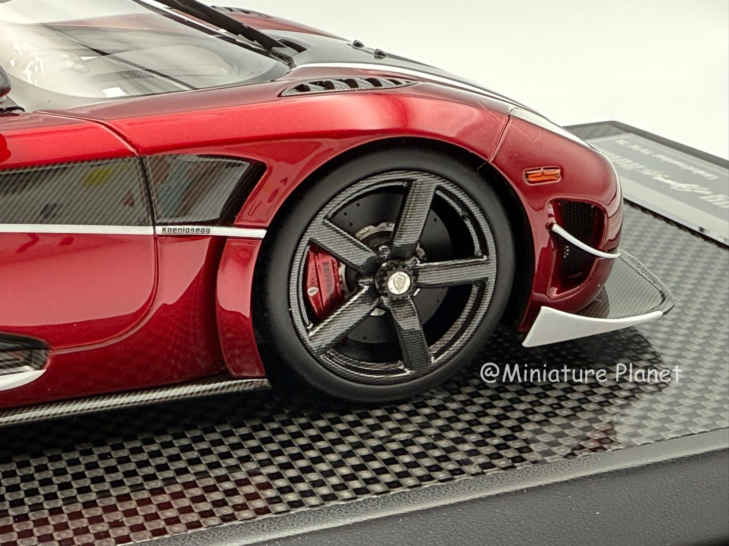 VMB Models 1:18 Koenigsegg Agera RS (Burgundy Red)