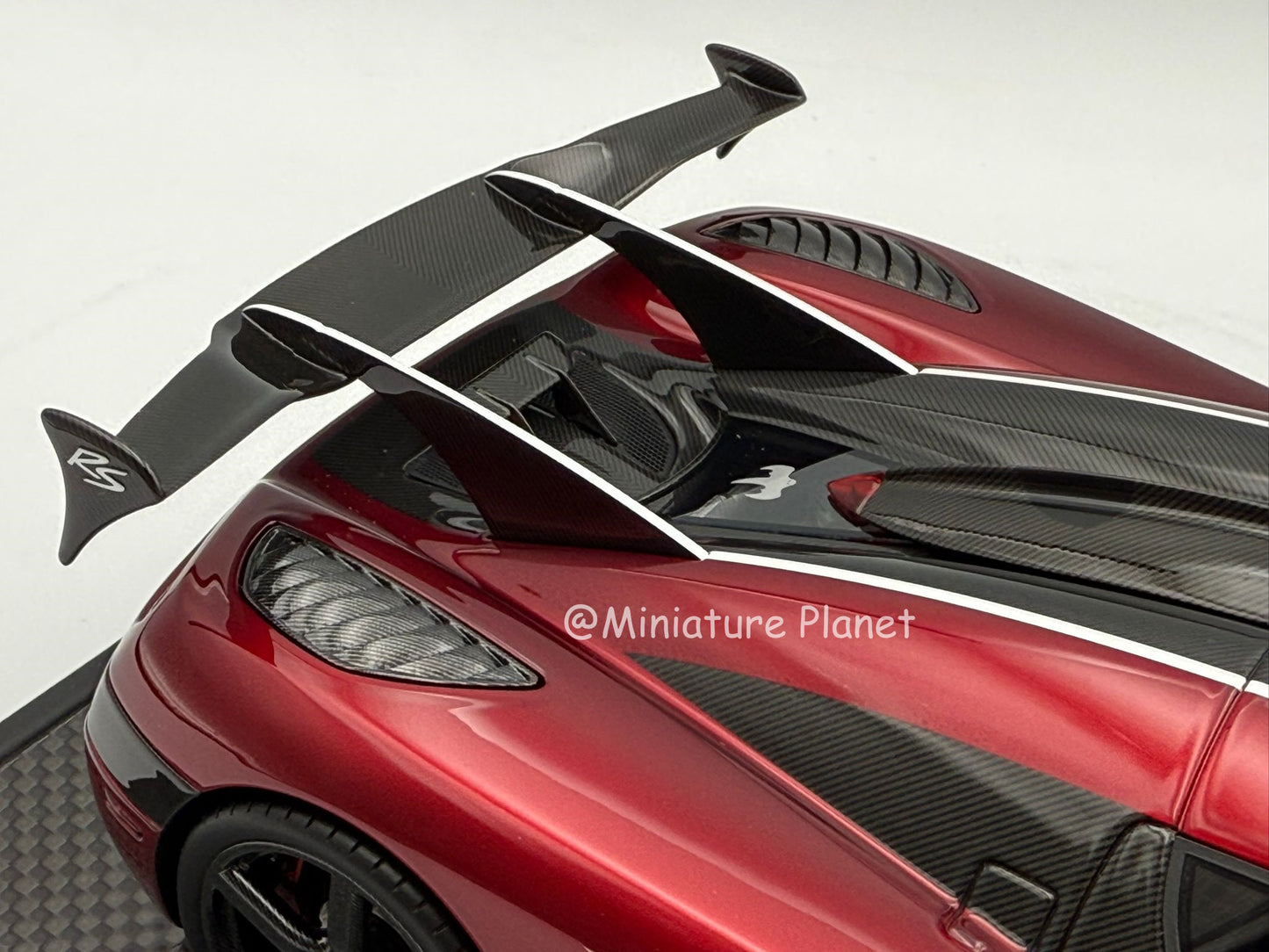 VMB Models 1:18 Koenigsegg Agera RS (Burgundy Red)