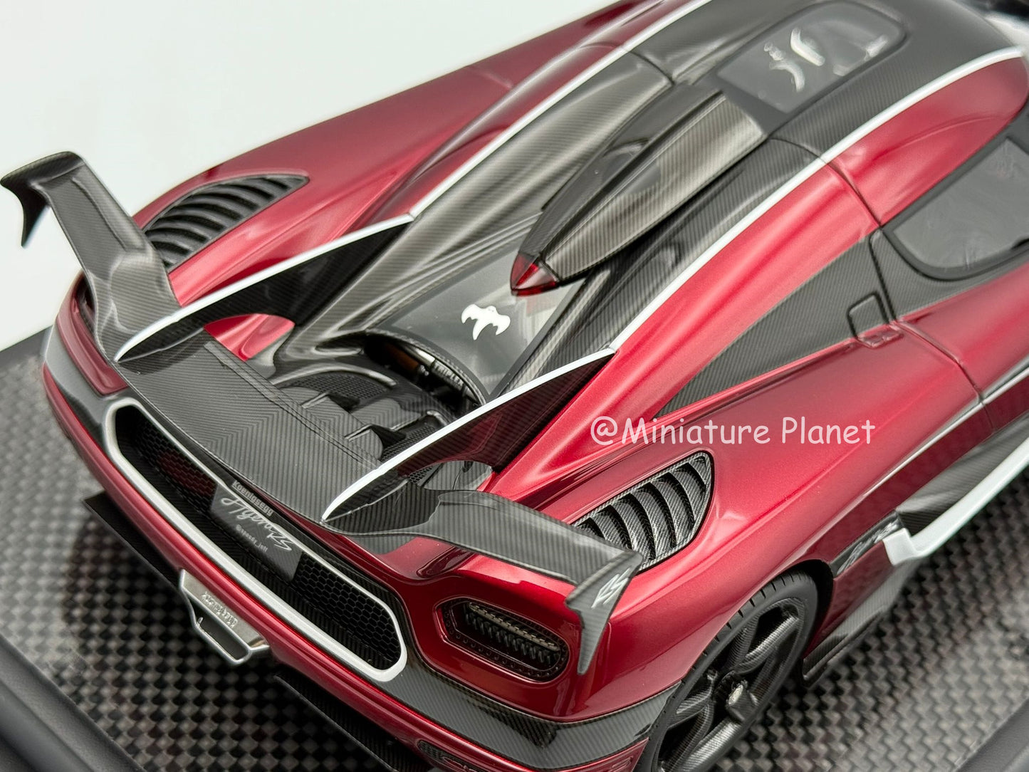 VMB Models 1:18 Koenigsegg Agera RS (Burgundy Red)