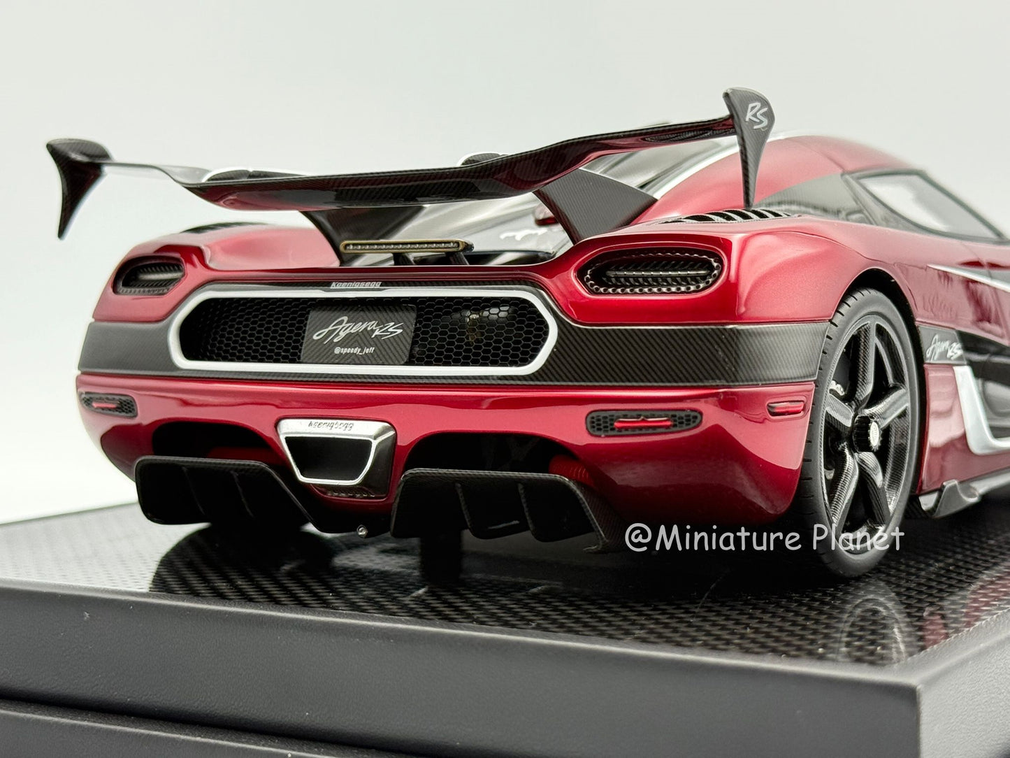 VMB Models 1:18 Koenigsegg Agera RS (Burgundy Red)