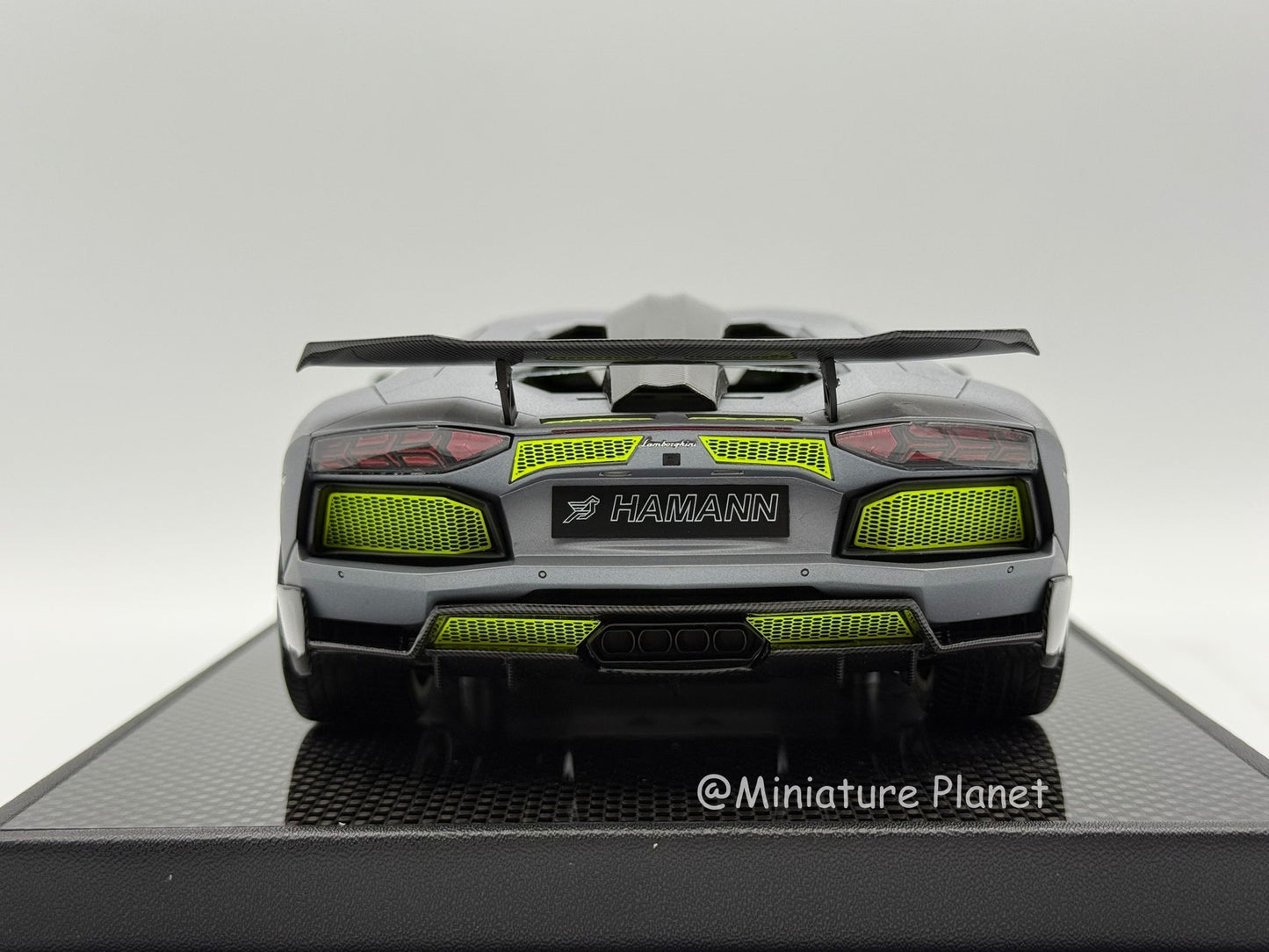 VMB 1:18 Lamborghini Aventador LP700-4 Hamann (Matte Silver Grey) #01/66