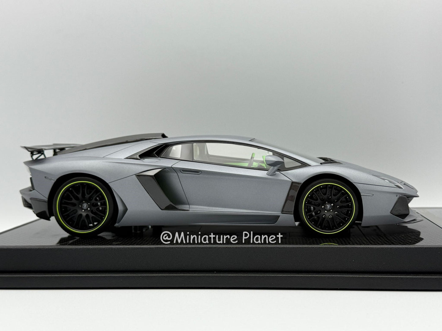 VMB 1:18 Lamborghini Aventador LP700-4 Hamann (Matte Silver Grey) #01/66