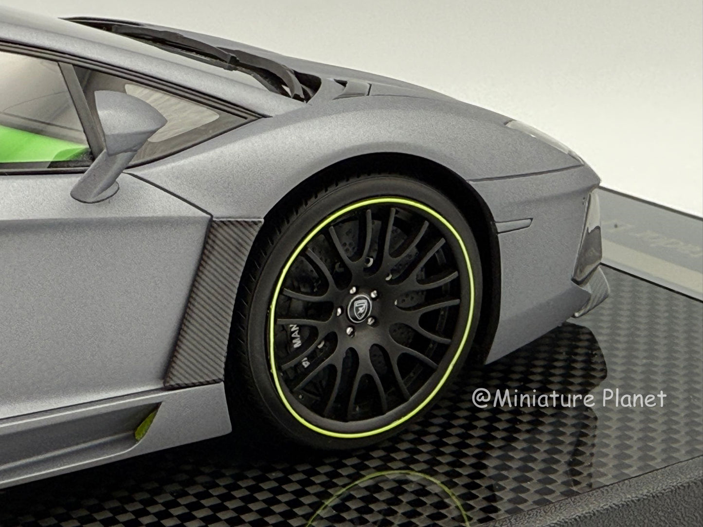 VMB 1:18 Lamborghini Aventador LP700-4 Hamann (Matte Silver Grey) #01/66