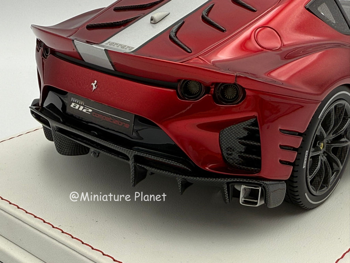 TE Models 1:18 Ferrari 812 Competizione (Metallic Red)