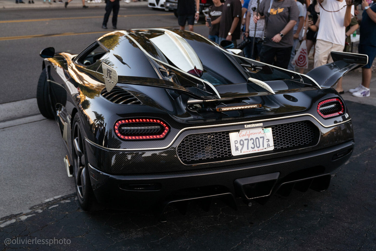PREORDER VMB x Miniature Planet 1:18 Koenigsegg Agera RS Final Edition - Vader