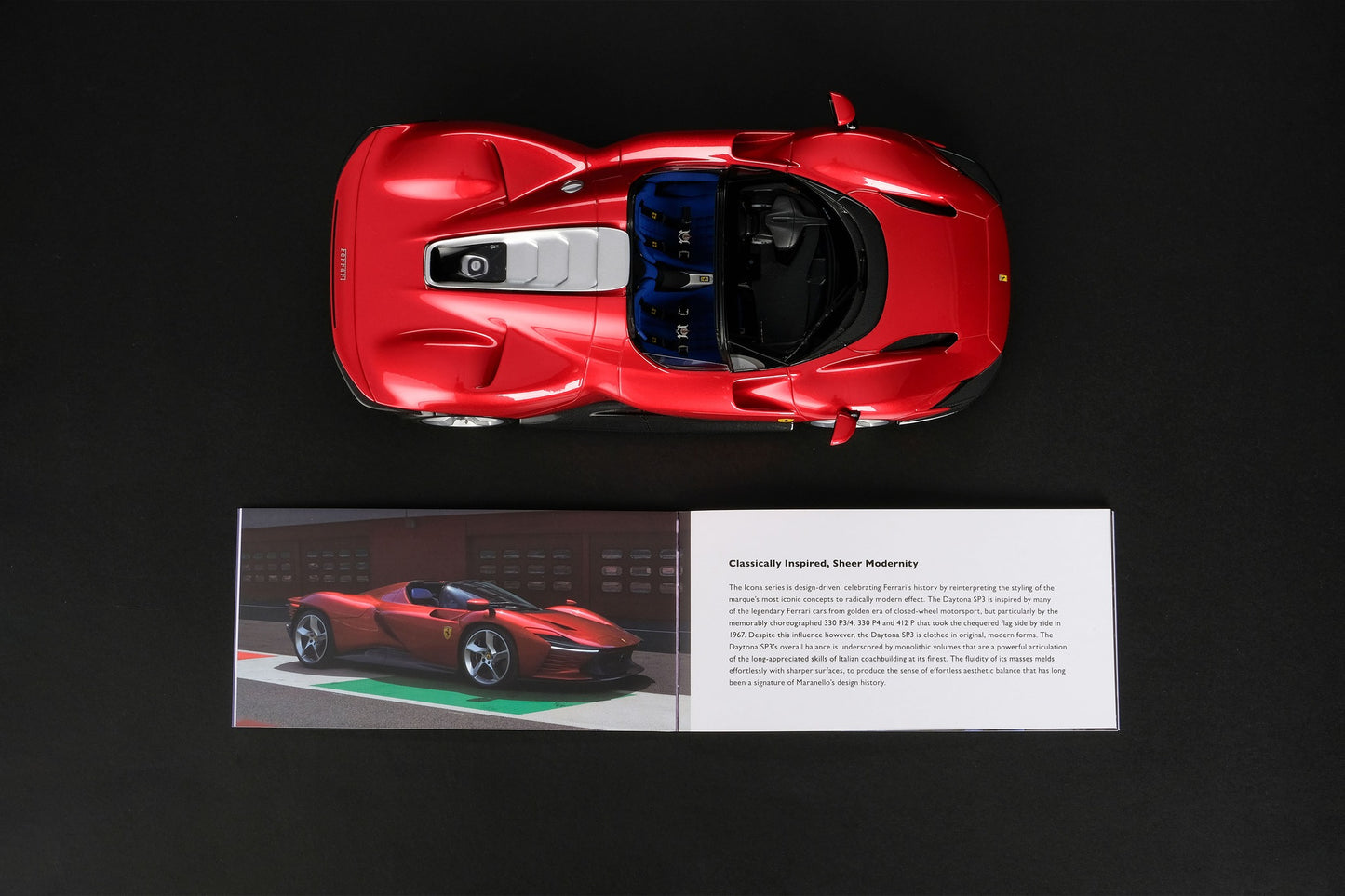 Amalgam 1:18 Ferrari SP3 Daytona