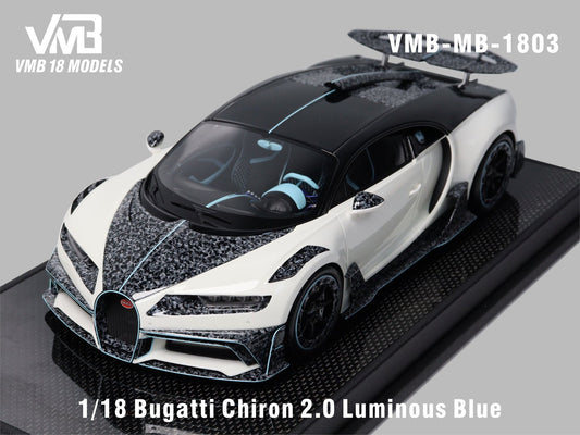 VMB Models 1:18 Mansory Centuria / Bugatti Chiron (White)