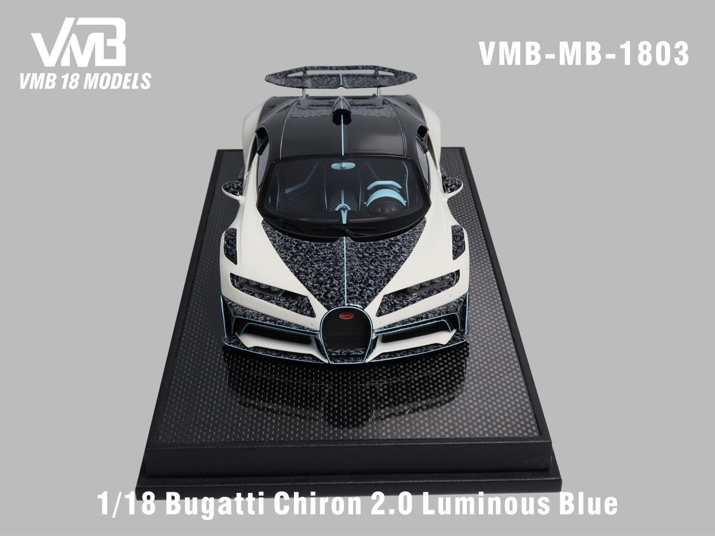VMB Models 1:18 Mansory Centuria / Bugatti Chiron (White)