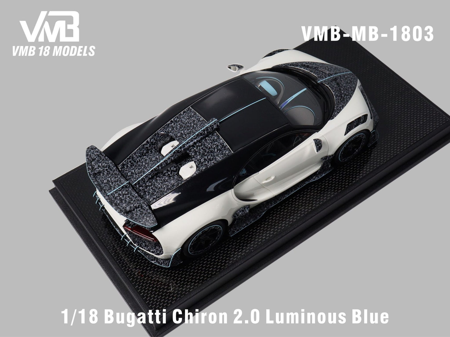 VMB Models 1:18 Mansory Centuria / Bugatti Chiron (White)