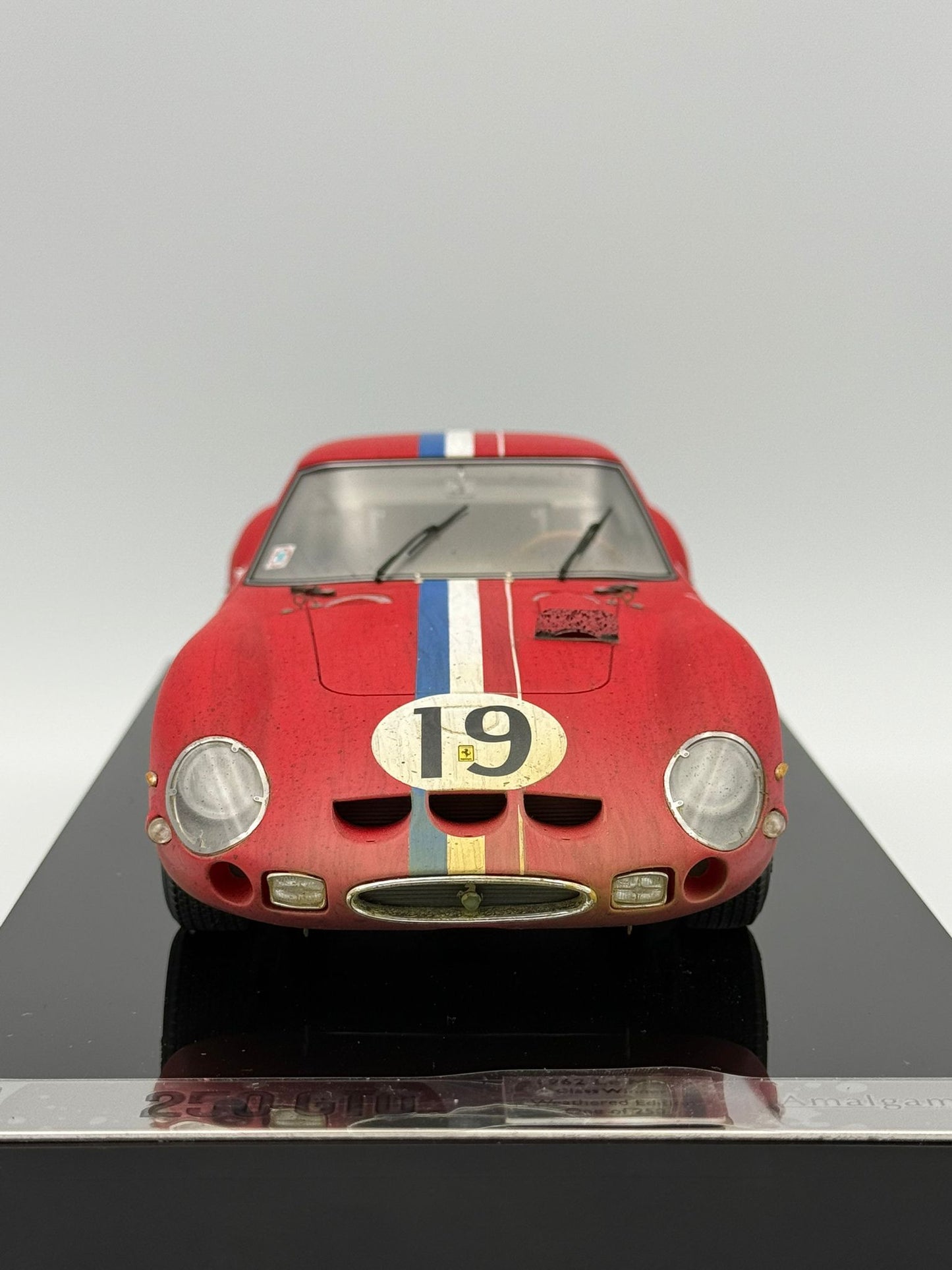 Amalgam 1:18 Ferrari 250 GTO 'Race Weathered'