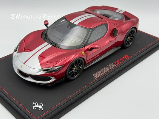 BBR 1:18 Ferrari 296 Assetto Fiorano (Metallic Red)