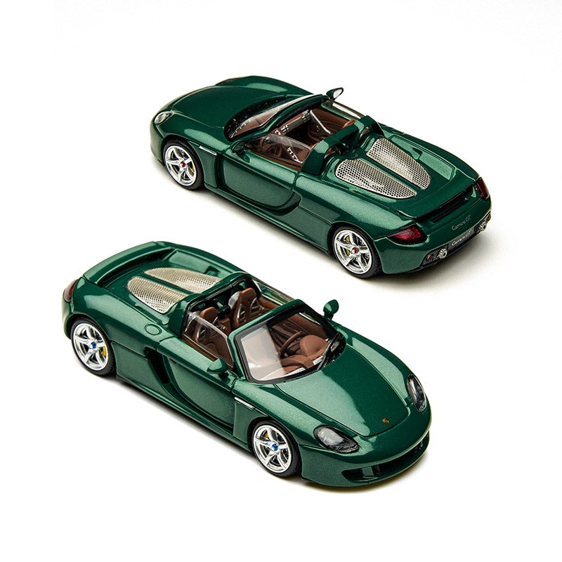 PREORDER Time Micro 1:64 Porsche Carrera GT (British Racing Green)