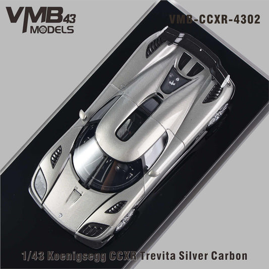 VMB 1:43 Koenigsegg CCX-R (Trevita Silver Carbon)