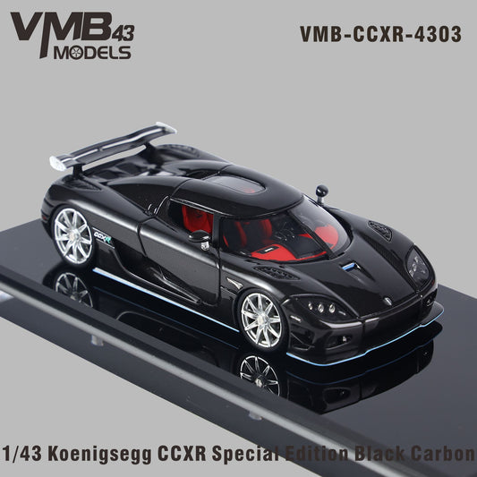 VMB 1:43 Koenigsegg CCX-R (Black Carbon)
